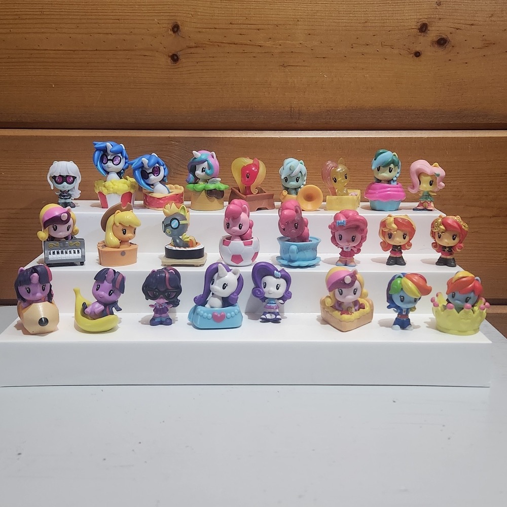 My Little Pony Cutie Mark Crew Mini Figures Bundle 17 Ponies 17 Seats 8 Girls